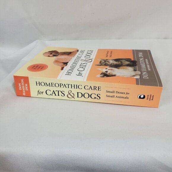 Homeopathic Care for Cats & Dogs By Don hamilton DVM Paperback Book - Picture 5 of 10